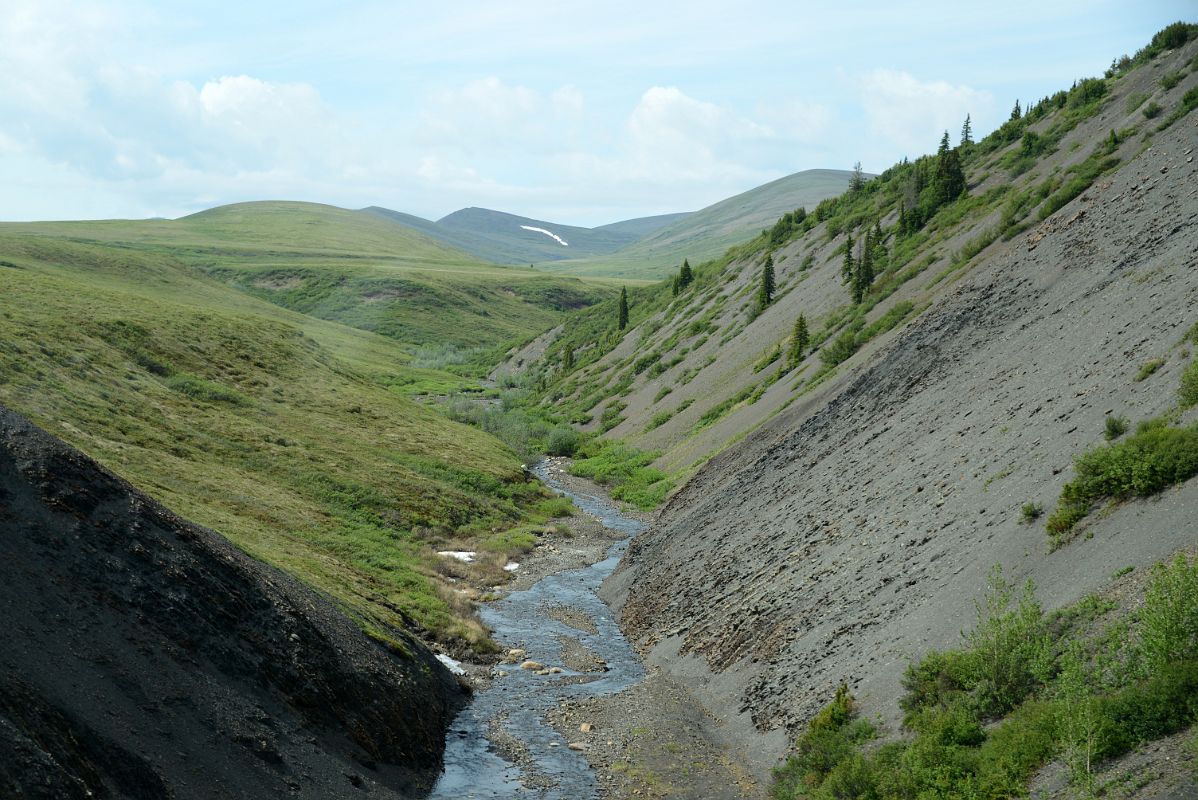 16A Small Stream In The Richardson Mountains From The Dempster Highway On Day Tour From Inuvik To Arctic Circle